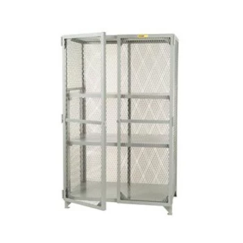 60x24x78" Storage Locker - With Two Welded Shelves