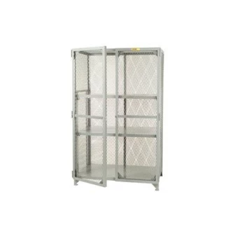 60x36x78" Storage Locker - With Two Welded Shelves