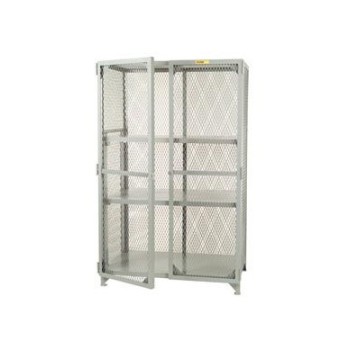 72x36x78" Storage Locker - With Two Welded Shelves