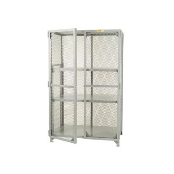 72x36x78" Storage Locker - With Two Welded Shelves