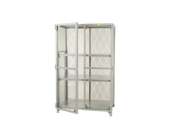 72x36x78” Storage Locker - With Two Welded Shelves 72x36x78” Storage Locker - With Two Welded Shelves