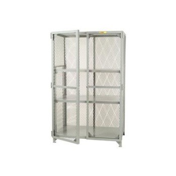 48x30x78" Storage Locker - With Two Welded Shelves