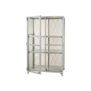 48x30x78" Storage Locker - With Two Welded Shelves