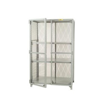 60x30x78" Storage Locker - With Two Welded Shelves