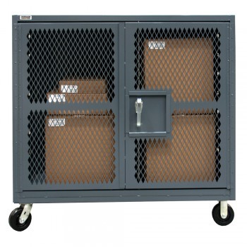 48"Wx30"Dx57"H Mesh Security Box Trucks