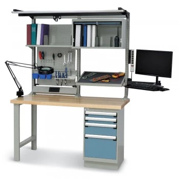 Tool Tray for Pedestal Workbenches