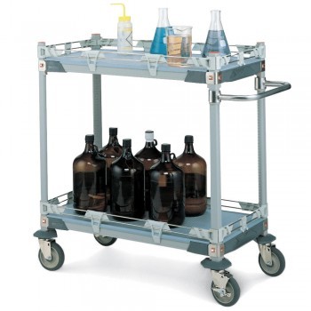 18"Wx36"D Shelf Chemical Cart