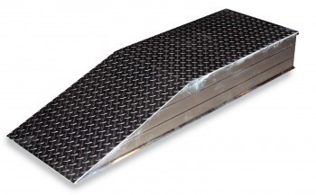 48x6" - 18"W Aluminum Truck-Wheel Ramp