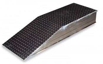 48x6" - 18"W Aluminum Truck-Wheel Ramp