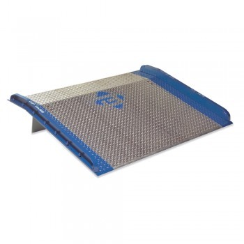 36x60" Aluminum Dockboard with Steel Curbs - 10,000-Lb. Capacity