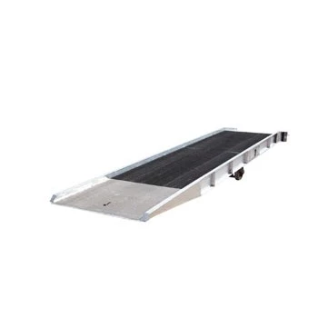 36ft x 84in Aluminum/Steel Yard Ramp - 16,000-Lb. Capacity