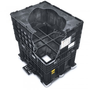 45"Wx57"Lx41.3"H Center Flow Bulk Container - Complete Unit