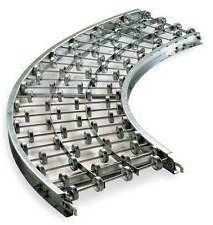 30" Inside Radius Skatewheel Conveyor-  90 Degree- 18" Overall Width