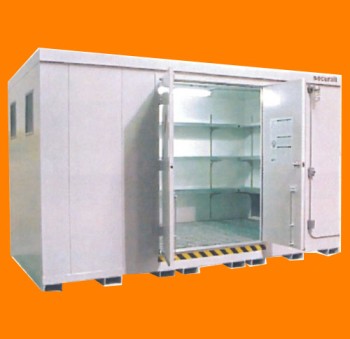 Agri-Chemical Storage Locker/Building 1169 Cubic Feet- 2 Hour Fire Rating Agri-Chemical Storage Locker/Building 1169 Cubic Feet- 2 Hour Fire Rating