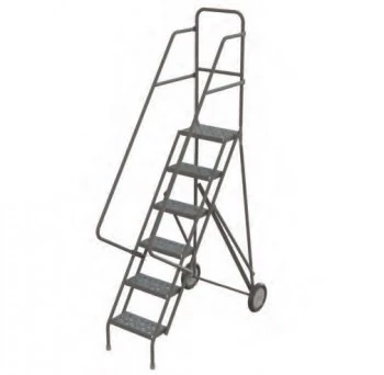 12 Step All-Terrain Grip Strut Rolling Ladder