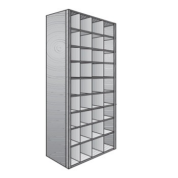 36” x 24” x 87” Bin Unit- 36 Openings 36” x 24” x 87” Bin Unit- 36 Openings