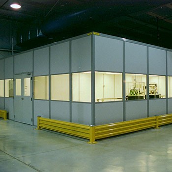 12' x 8' Modular Cleanroom - 2 HEPA Units - ISO 7