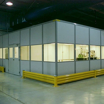 12' x 8' Modular Cleanroom - 2 HEPA Units - ISO 7