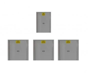 (1) 24" x 60" & (3) 48" x 60" Explosion Relief Panel