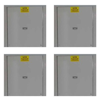 (4) 48" x 60" Explosion Relief Panel