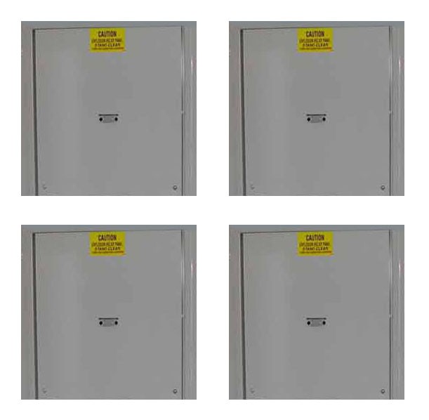 (4) 48” x 60” Explosion Relief Panel