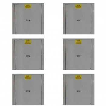 (6) 48" x 60" Explosion Relief Panel