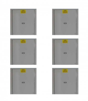 (6) 48” x 60” Explosion Relief Panel (6) 48” x 60” Explosion Relief Panel