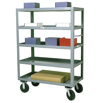 18" x 36" Service Cart- 5 Shelves, 800 lb. Capacity