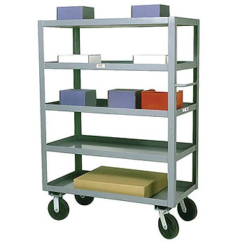 36” x 60” Service Cart- 5 Shelves, 3000 lb. Capacity, 36” x 60” Service Cart- 5 Shelves, 3000 lb. Capacity,