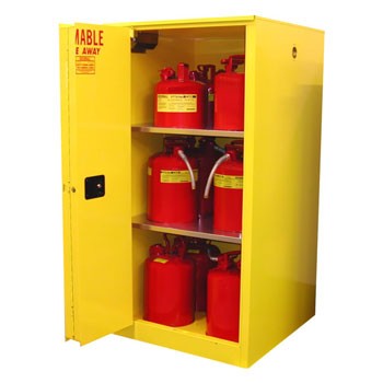 60 Gal. Flammable Storage Cabinet, Standard 2-Door