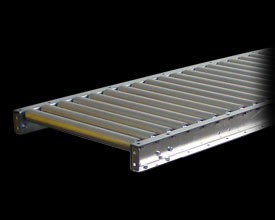 10’L Gravity Roller Conveyor- 24” Overall Width