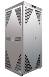 8 LP Cylinder Storage Cabinet, Horizontal Storage