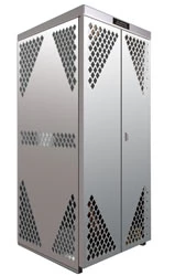 8 LP Cylinder Storage Cabinet, Horizontal Storage