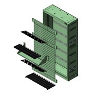 Weapons Rack : (24) M4s w/ Back Weapons Rack : (24) M4s w/ Back