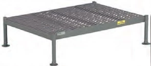 36” x 24” One-Step Grip Strut Work Platform- 9”-14” Adjustable-Height 36” x 24” One-Step Grip Strut Work Platform- 9”-14” Adjustable-Height