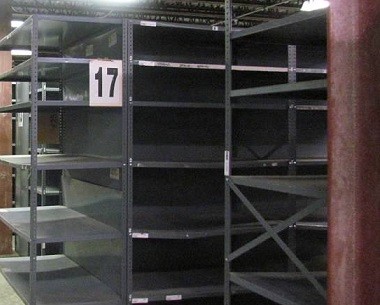 24" x 48" x 99" Used Open Shelving Starter- 5 Shelf