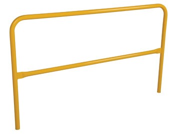 72" Steel Pipe Safety Railing