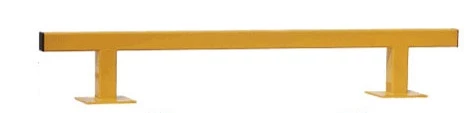 15"H x 4'L Guard Protective Barrier with Single Rail