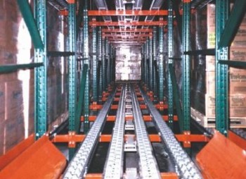192” x 54” New Pallet Flow System- 16 Pallet Positions 192” x 54” New Pallet Flow System- 16 Pallet Positions
