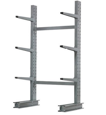 96” x 48” Single Sided Cantilever Starter Bay- (3) 48” Arm Levels 96” x 48” Single Sided Cantilever Starter Bay- (3) 48” Arm Levels