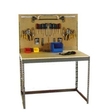 60” x 24” x 60” Work Table- No Decking 60” x 24” x 60” Work Table- No Decking