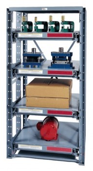 36"x36"x62" Roll-Out Shelf- 3 Shelves