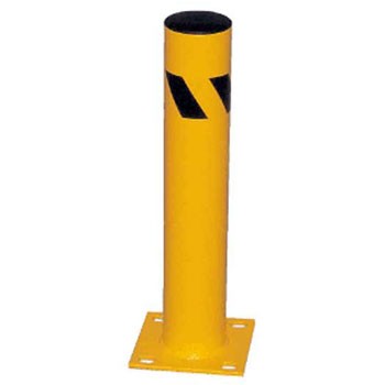 24"H x 4.5" Diameter Steel Safety Bollard