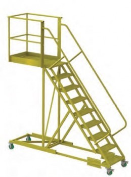 5 Step 20" Supported Perforated Cantilever Ladder