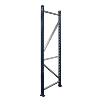 42" x 144" Teardrop Pallet Rack Upright (Quick Ship)
