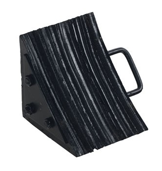 8" x 8" x 8" Laminated Rubber Wheel Chock